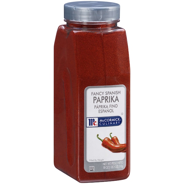 McCormick Culinary Fancy Spanish Paprika 18 Oz. Container, PK6